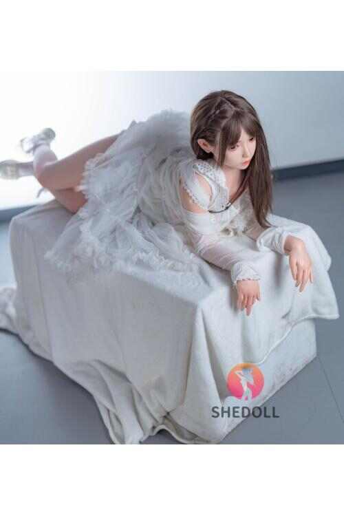 SHEDOLL 檸檬 148cm | D罩杯 | 透视蕾丝裙装 | 白皙精致娇小 | 植毛/加热功能/可动关节 | 纯欲女友